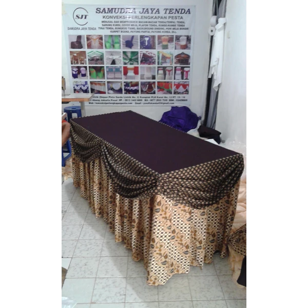table cover 60 x 120 cm